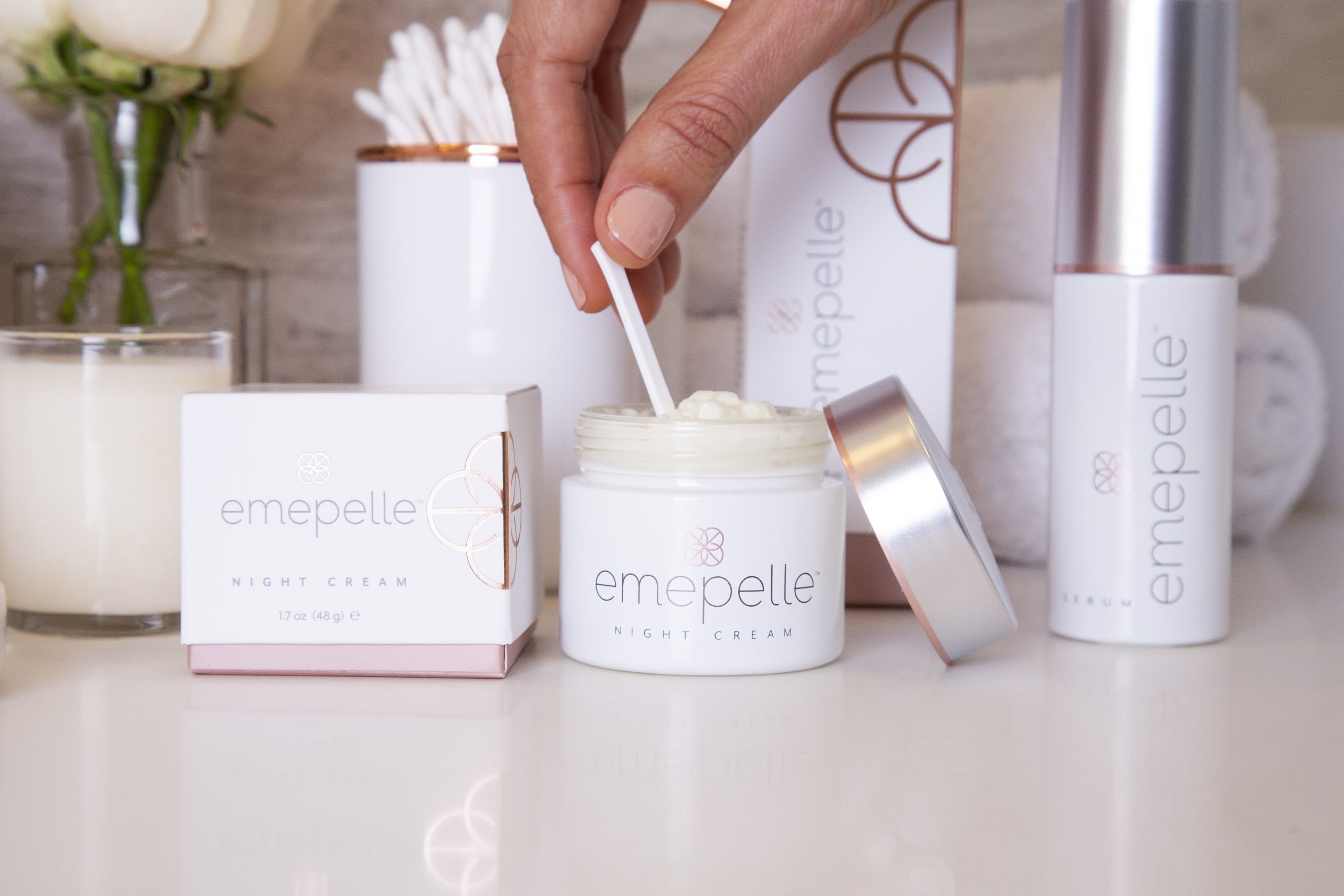 Emepelle™ Serum & Night Cream